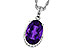 H301-90553: NECKLACE 2.70 AMETHYST 2.76 TGW (12x8MM OV)