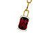 H302-73308: NECK 4.30 GARNET 4.45 TGW (12x8MM GAR)
