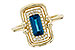 H302-73317: LDS RG .84 LONDON BLUE TOPAZ .96 TGW (8x4MM LBT)