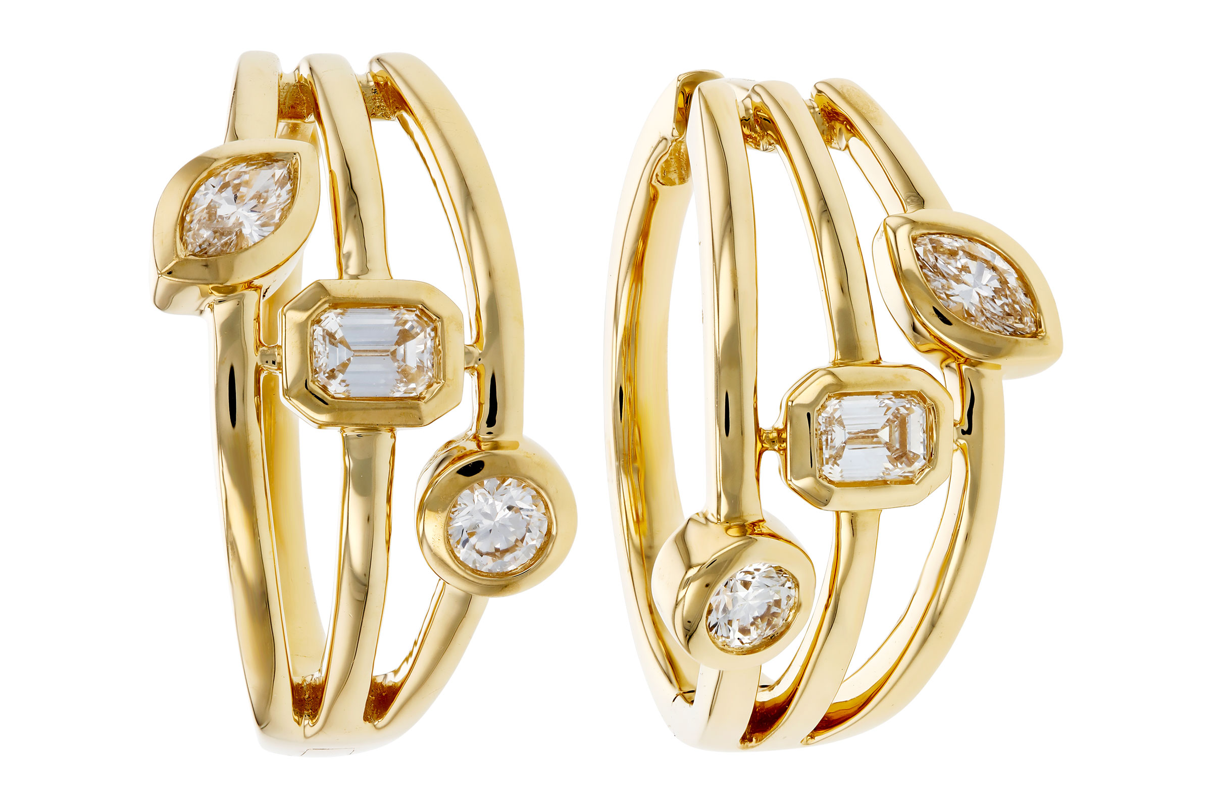 H302-74244: EARRINGS .45 TW (BR/EC/MQ)