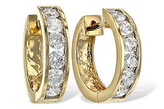 K028-20635: EARRINGS 2.00 TW