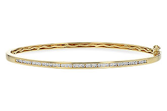 K216-41499: BANGLE BRACELET .50 TW