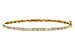 K216-41499: BANGLE BRACELET .50 TW