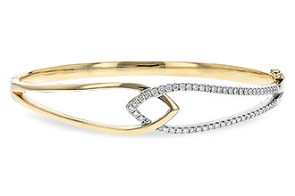 K216-44262: BANGLE BRACELET .50 TW