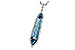 K217-27881: NECK 3.47 LONDON BLUE TOPAZ 3.70 TGW
