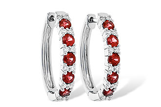 K217-32435: EARR 1.35 RUBY 1.68 TGW