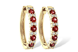K217-32435: EARR 1.35 RUBY 1.68 TGW
