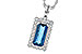 K217-35108: NECK 1.55 LONDON BLUE TOPAZ 1.70 TGW