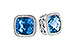 K300-01462: EARR 2.20 TW BLUE TOPAZ