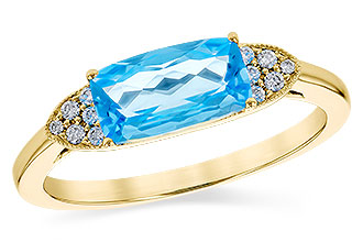 K300-91462: LDS RG 1.44 BLUE TOPAZ 1.52 TGW