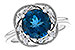 K300-94262: LDS RG 2.90 LONDON BLUE TOPAZ 3.05 TGW (9MM LBT)