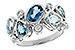 K300-96917: LDS RG 2.57 BLUE TOPAZ TW 2.75 TGW