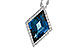 K300-97890: NECK 3.04 LONDON BLUE TOPAZ 3.20 TGW