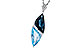 K301-84235: NECK 6.87 BLUE TOPAZ 6.97 TGW