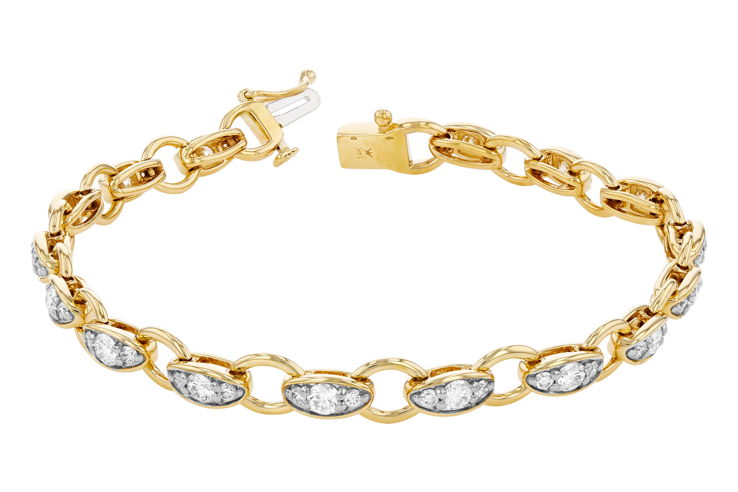 K302-74262: BRACELET 2.20 TW (7")