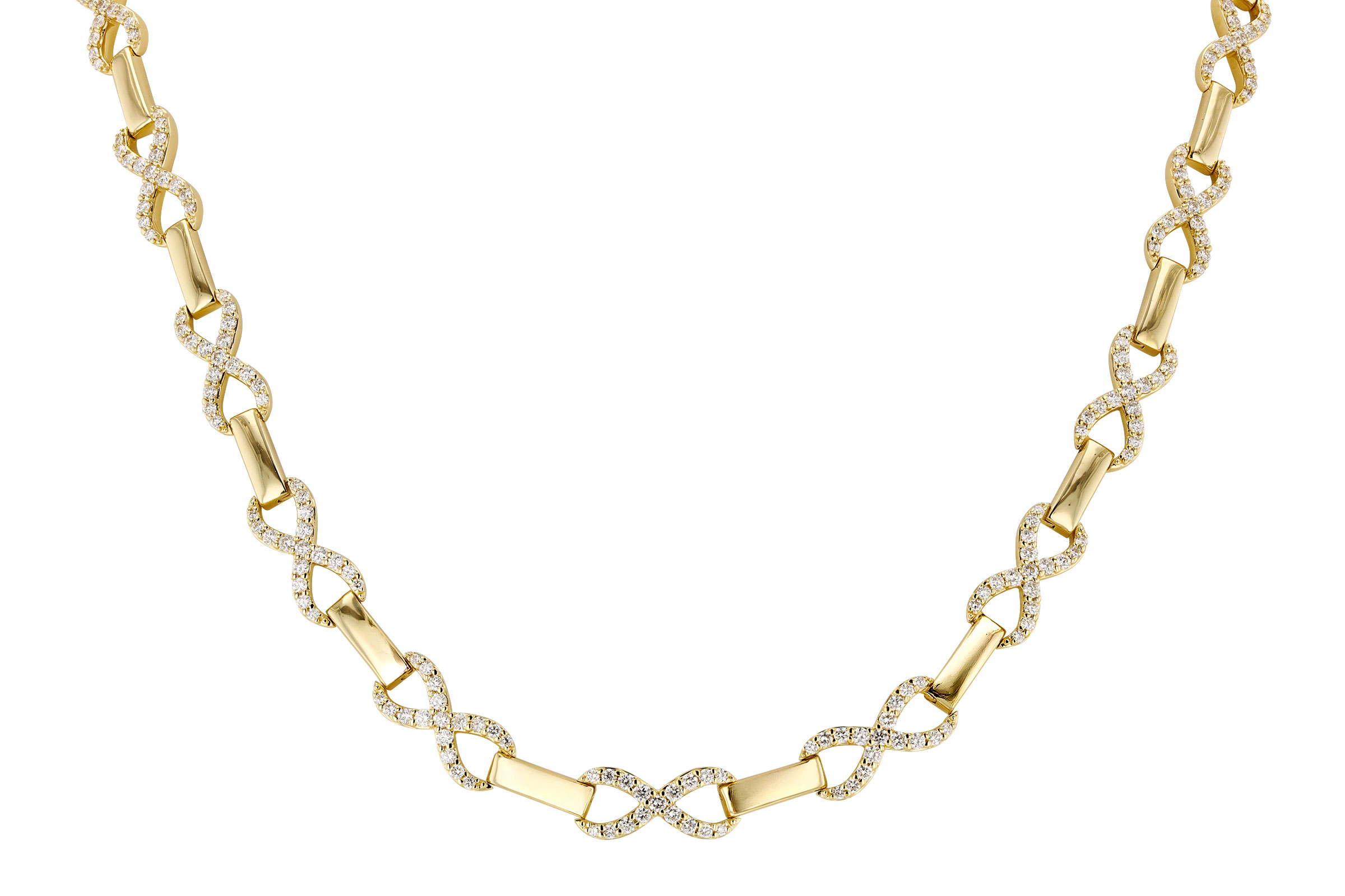 K302-75153: NECKLACE 2.20 TW (17")