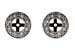 L027-36017: EARRING JACKETS .12 TW (FOR 0.50-1.00 CT TW STUDS)