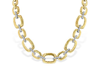 L033-64262: NECKLACE .48 TW (17 INCHES)