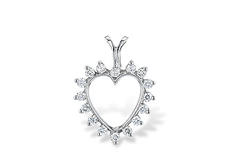 L033-66990: HEART PENDANT .23 TW