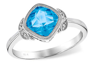 L213-70590: LDS RG 1.63 BLUE TOPAZ 1.65 TGW