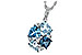 L216-37826: NECK 2.60 BLUE TOPAZ 2.70 TGW