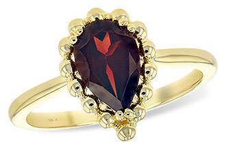 L216-40626: LDS GARNET RING 1.38 CT