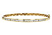 L216-41499: BANGLE BRACELET 1.00 TW