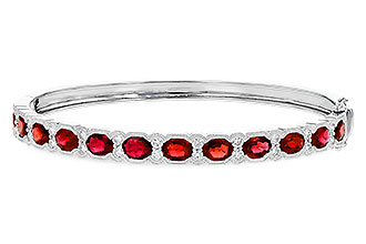 L300-03335: BANGLE 4.45 RUBY 5.15 TGW