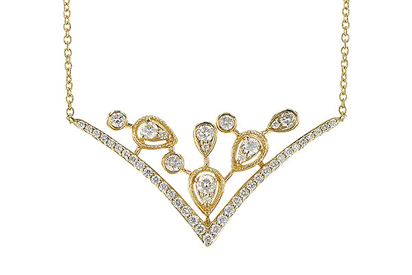 L300-04208: NECKLACE .45 TW
