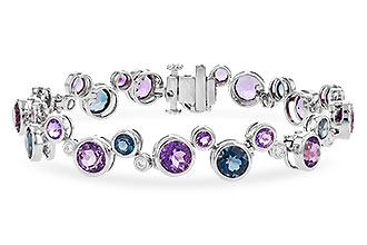 L300-06935: BRACELET 13.90 SEMI-PREC 14.20 TGW