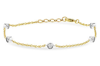 L300-07835: BRACELET .25 TW (7.25")