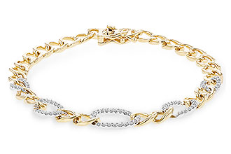 L300-92435: BRACELET .52 TW