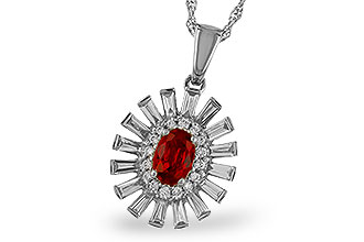 L300-98762: NECK .58 RUBY TW 1.10 TGW (6x4MM RUBY)
