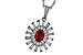 L300-98762: NECK .58 RUBY TW 1.10 TGW (6x4MM RUBY)