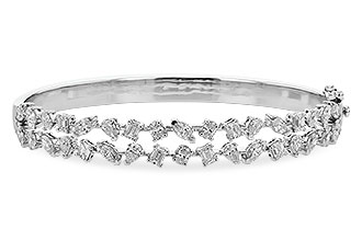 L300-98817: BANGLE 3.50 TW FANCY CUT DIAS