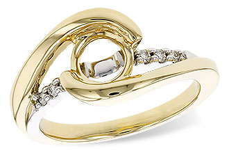 L300-99717: LDS SEMI DIA RG .09 TW (FOR 1CT BR)