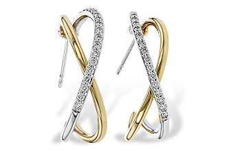L301-84262: EARRINGS .50 TW
