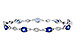 L301-84271: BRACELET 4.02 SAPPHIRE 4.26 TGW (7")