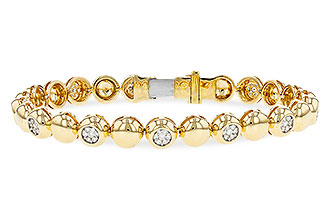 L301-86990: BRACELET .64 TW (7")