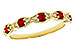 L301-90571: LDS WED RG .28 RUBY .34 TGW