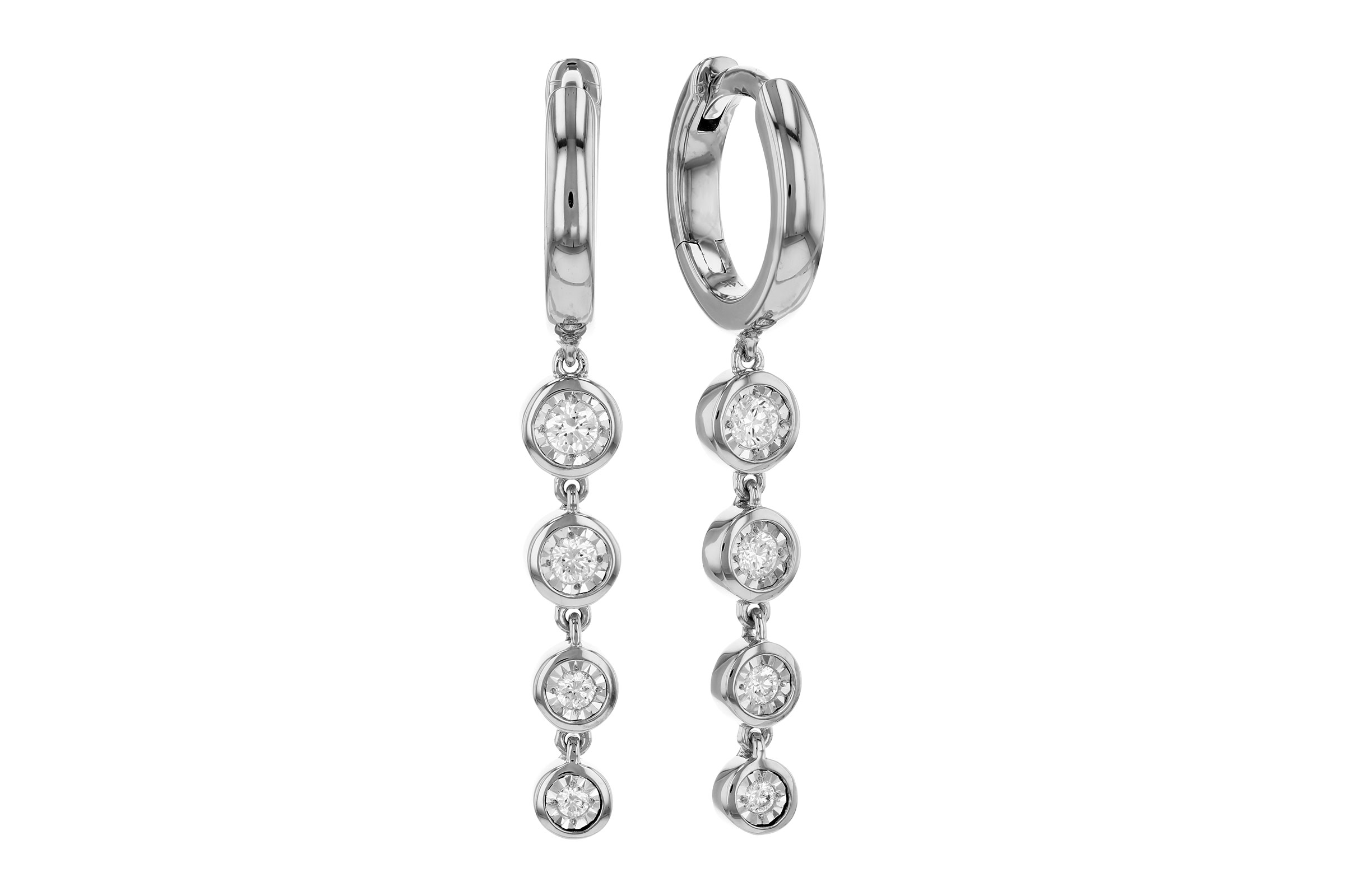 L302-75099: EARRINGS .23 TW