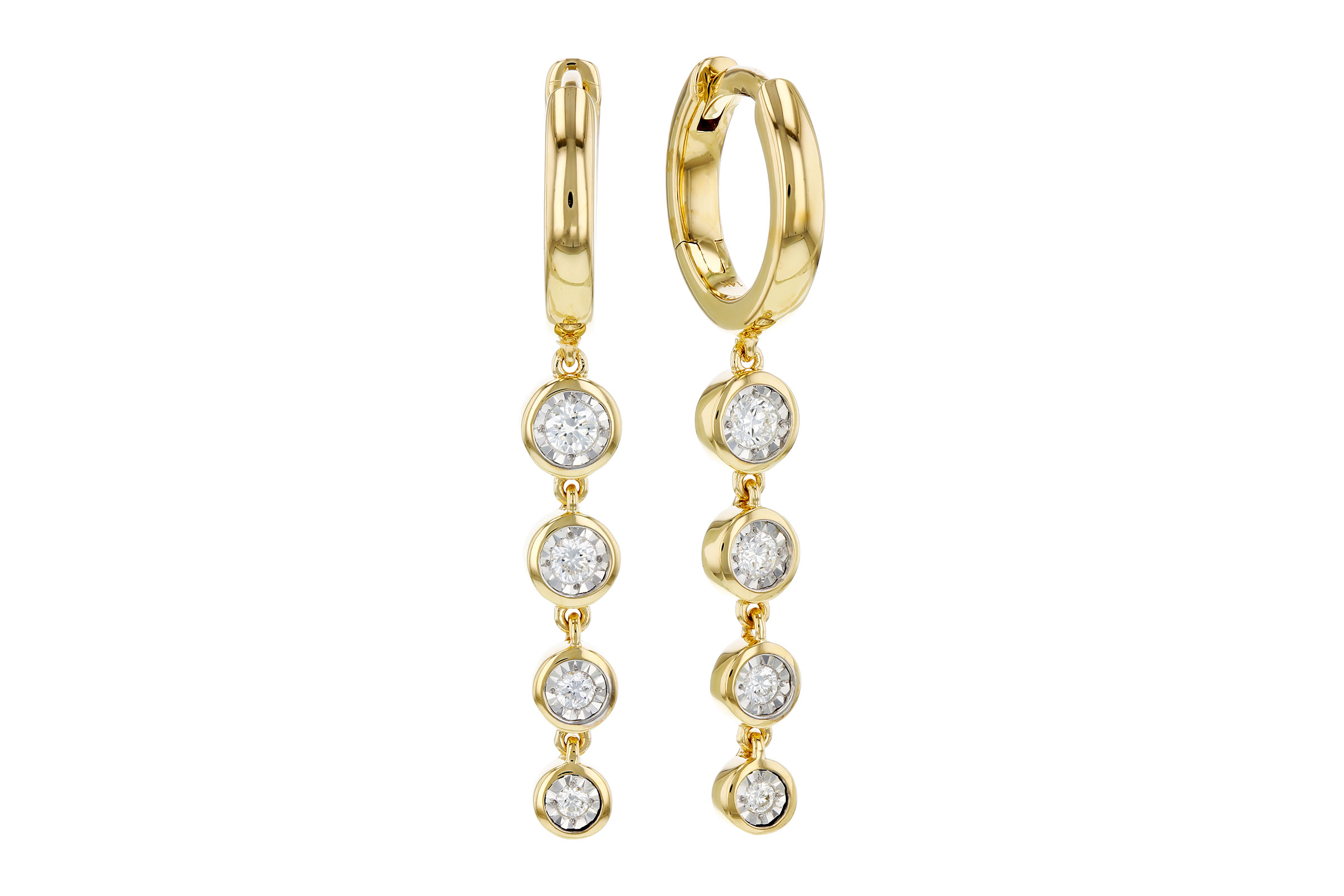 L302-75099: EARRINGS .23 TW