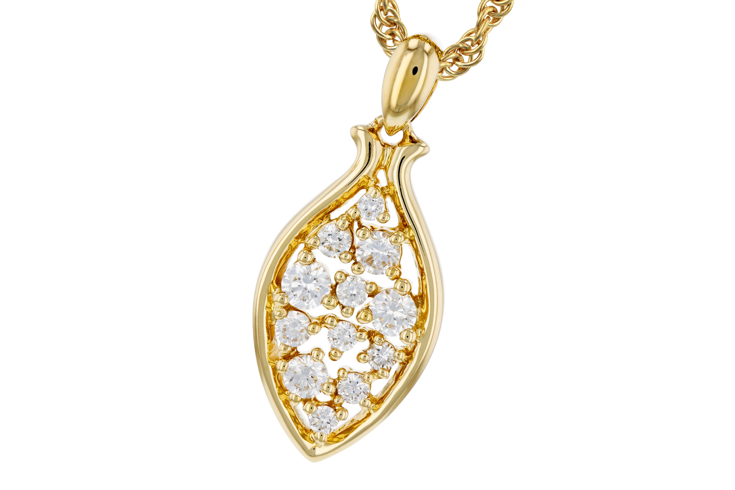 L302-75126: NECKLACE .26 TW