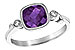 M210-98808: LDS RG 1.18 AMETHYST 1.23 TGW