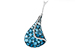 M214-59680: NECK 4.81 BLUE TOPAZ 4.94 TGW