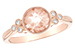 M215-49671: LDS RG 1.00 MORGANITE 1.07 TGW