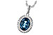 M216-37835: NECK 1.28 LONDON BLUE TOPAZ 1.41 TGW