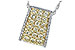 M216-38771: NECK .95 YELLOW DIAS 1.09 TW
