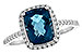 M216-45171: LDS RG 2.42 LONDON BLUE TOPAZ 2.62 TGW