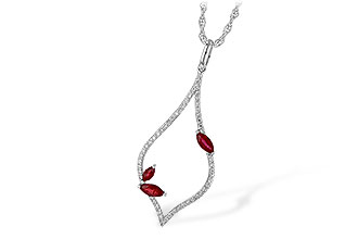 M217-27871: NECK .36 RUBY .56 TGW